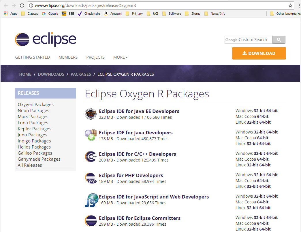 Download Eclipse For Mac Java